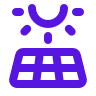 Icono panel solar